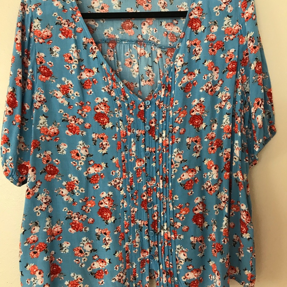 Lucky Brand Floral Top